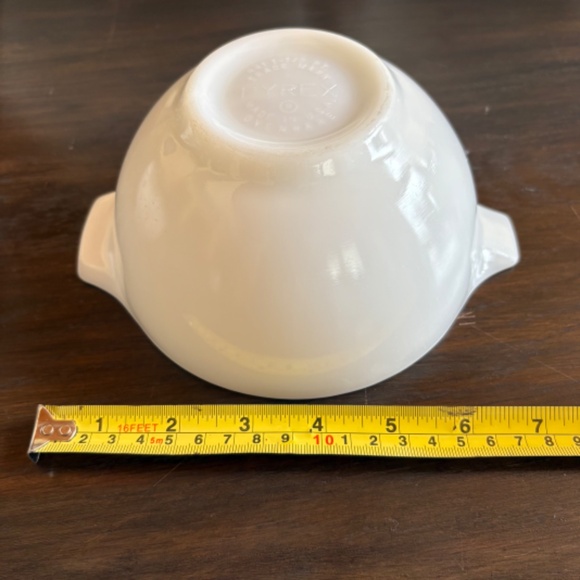 4 vintage Pyrex gooseberry Cinderella bowls 1950s 441 442 443 444  (faded) - Picture 11 of 16